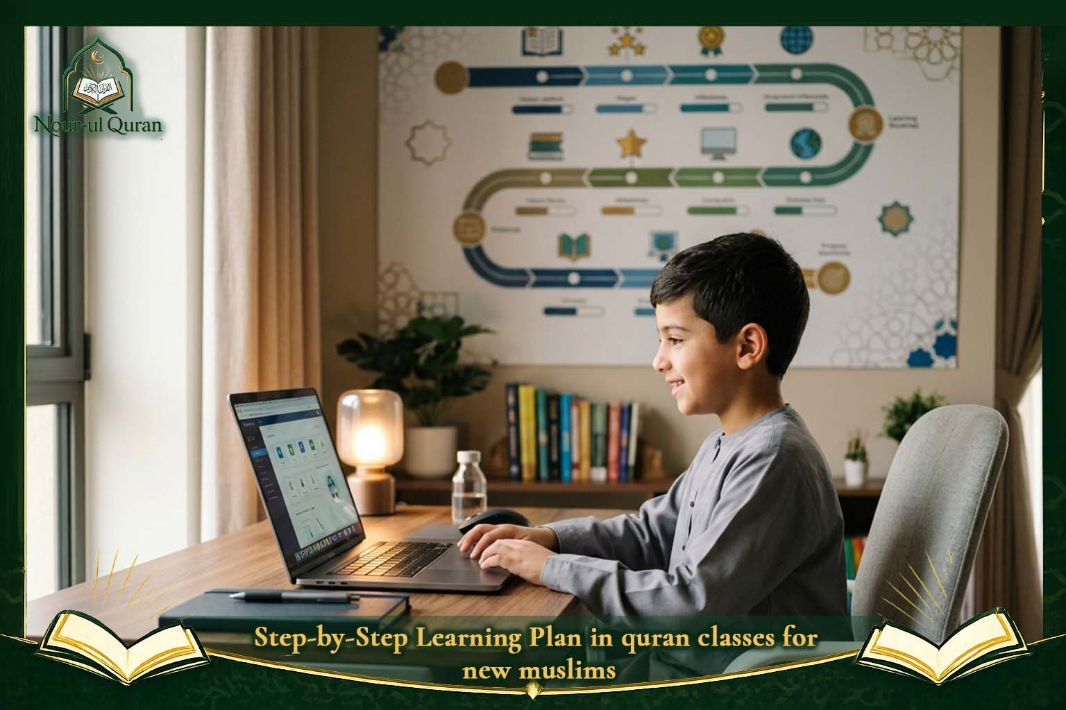 Step-by-Step Learning Plan in quran classes for new muslims
